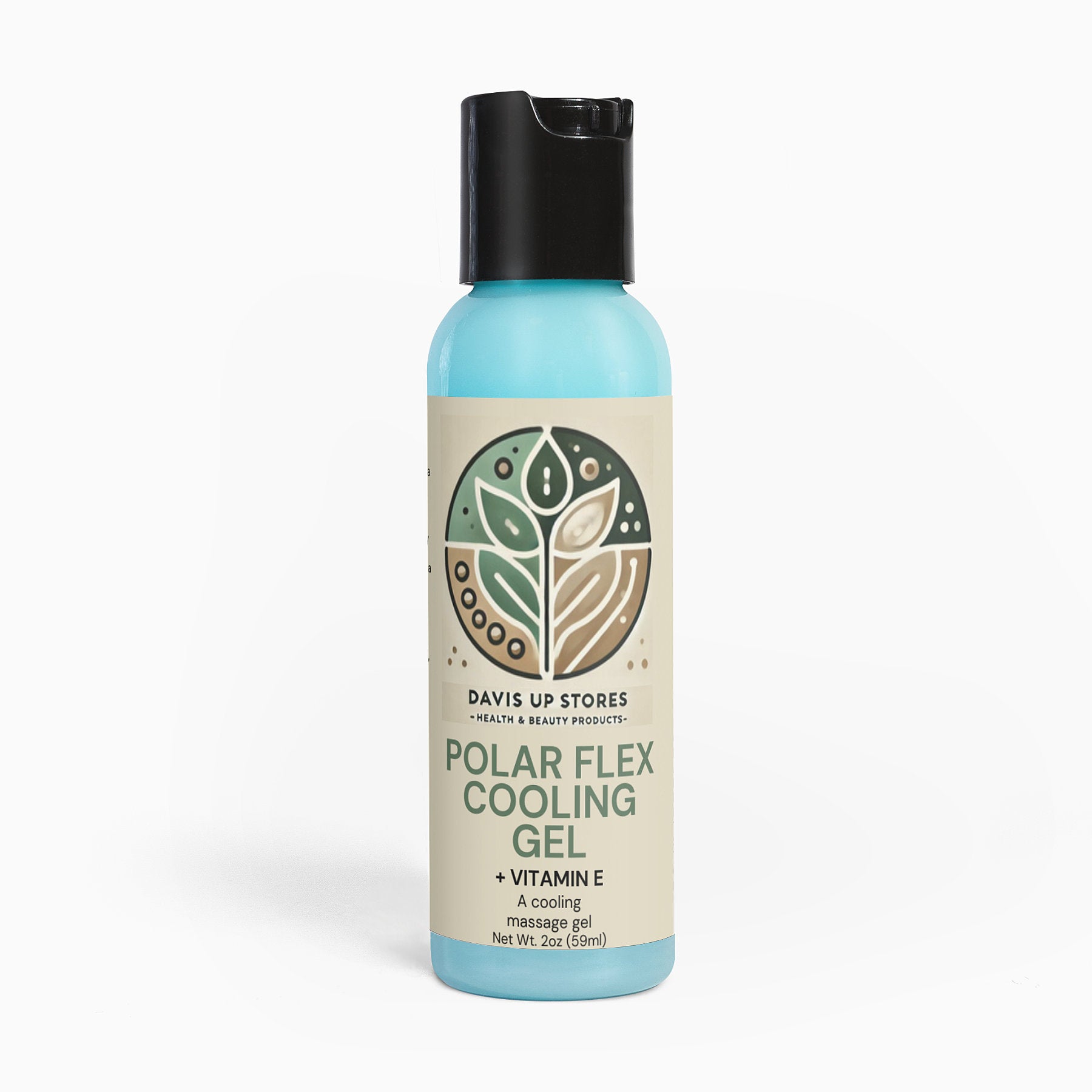 Polar Flex Cooling Gel for muscle pain relief, fast-acting menthol gel for sore muscles and joints